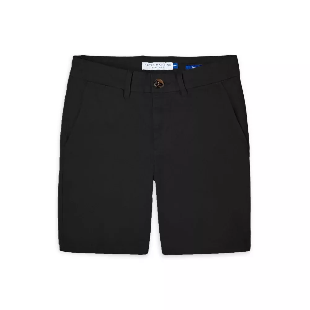 Stretch Chino Shorts - Black