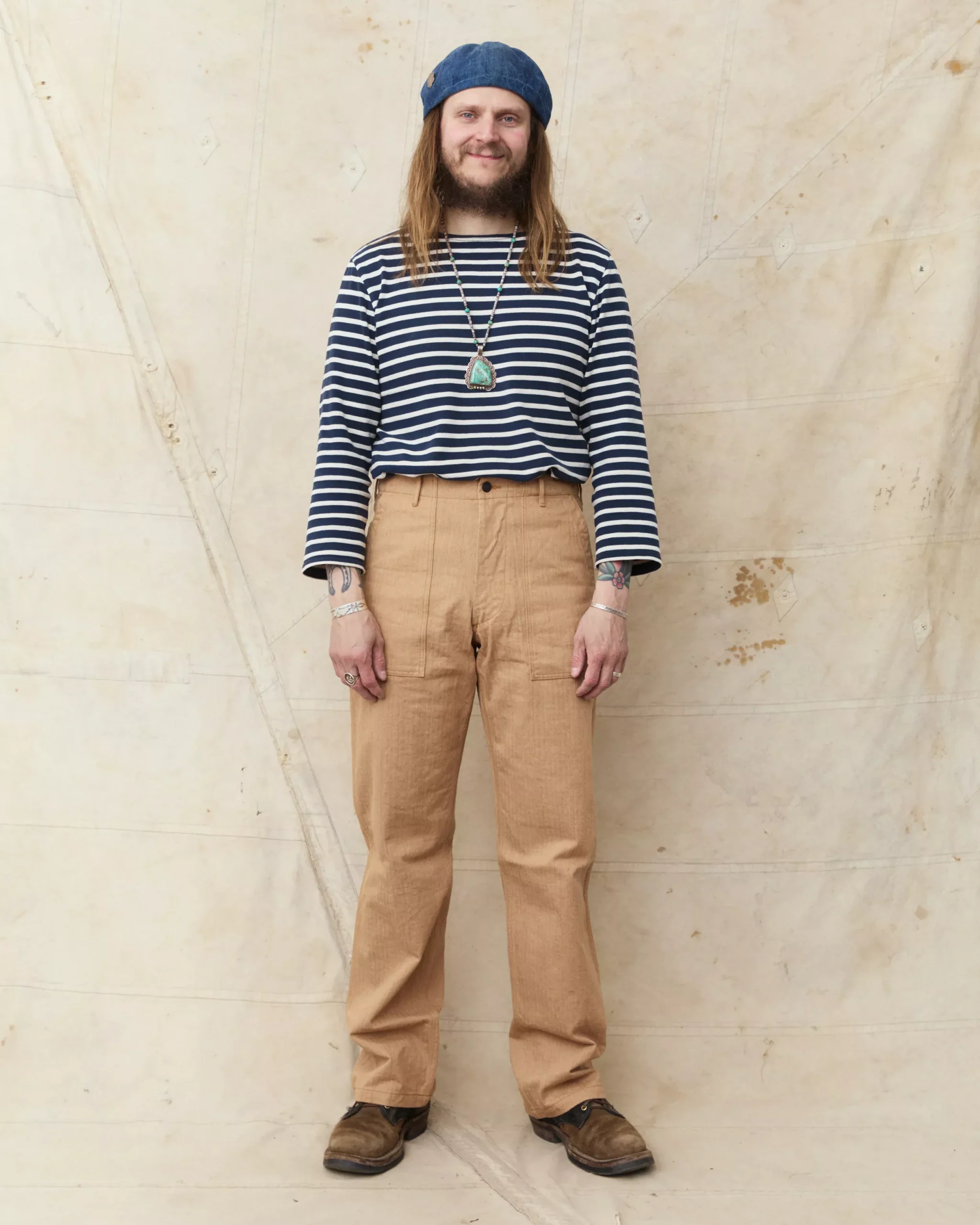 Studio D'artisan & Sa. Fox Cotton Baker Pants 1917