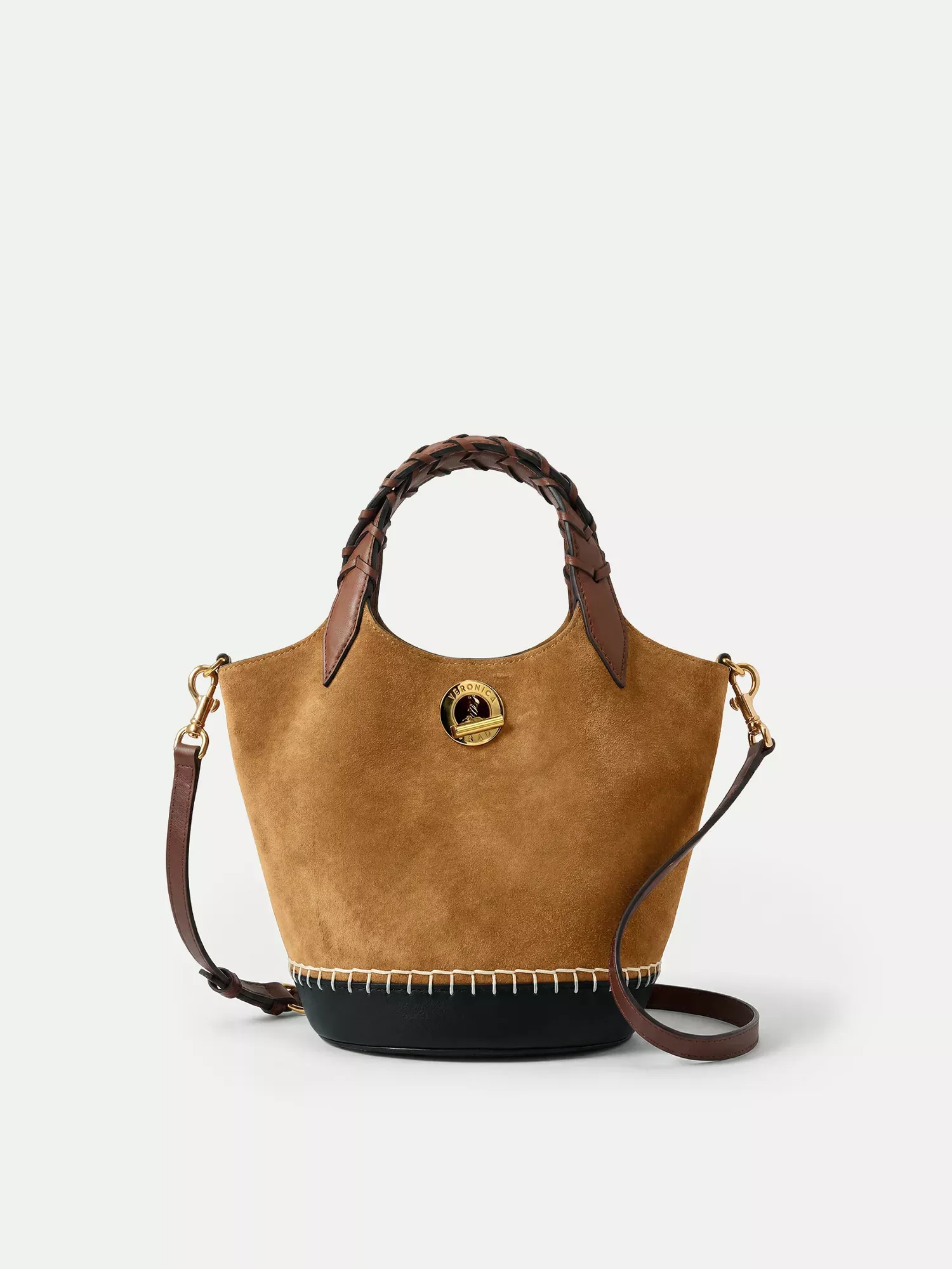 Suede Anchor Bag