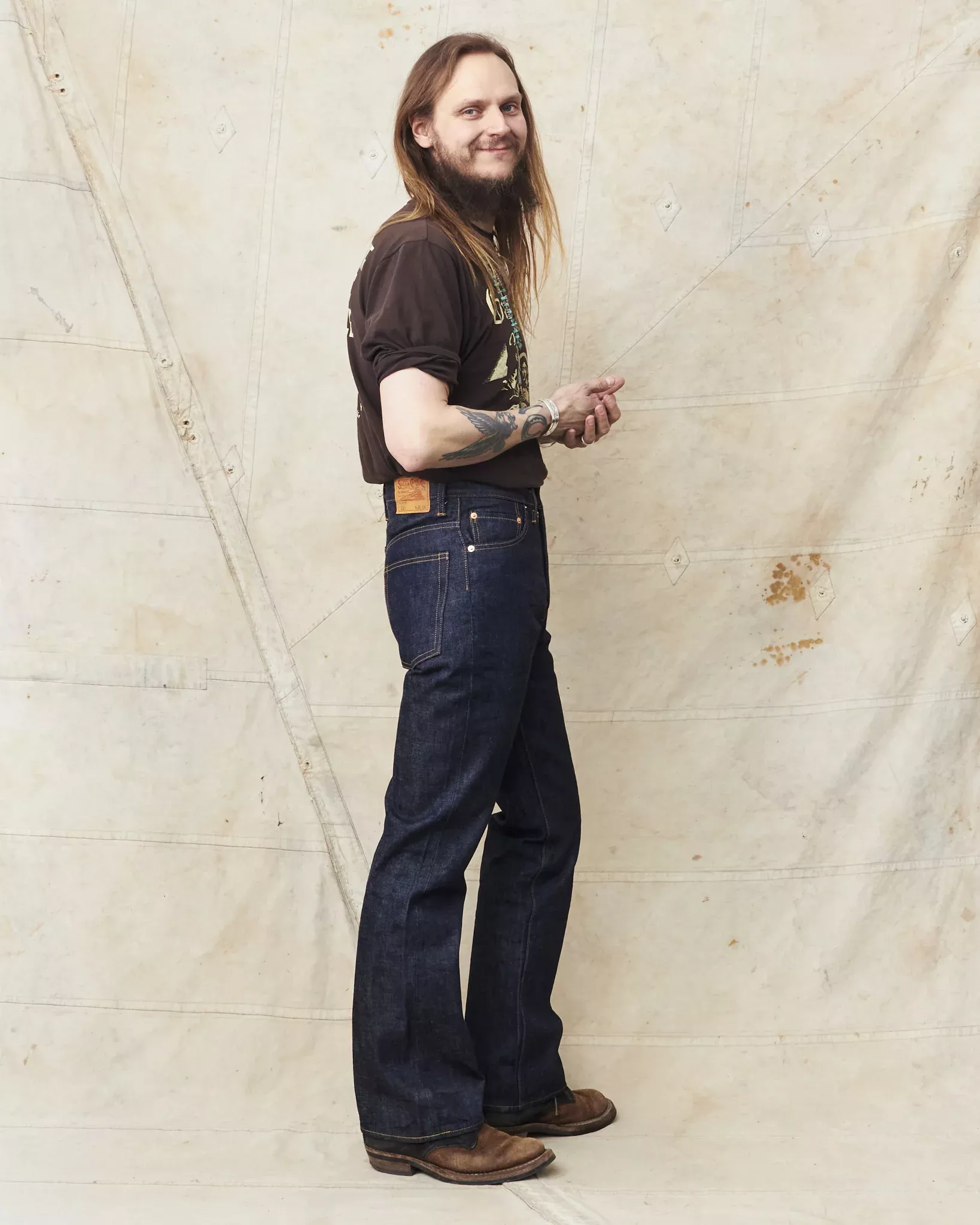 Sugar Cane & Co. Bootcut Jeans 14oz Denim SC42321