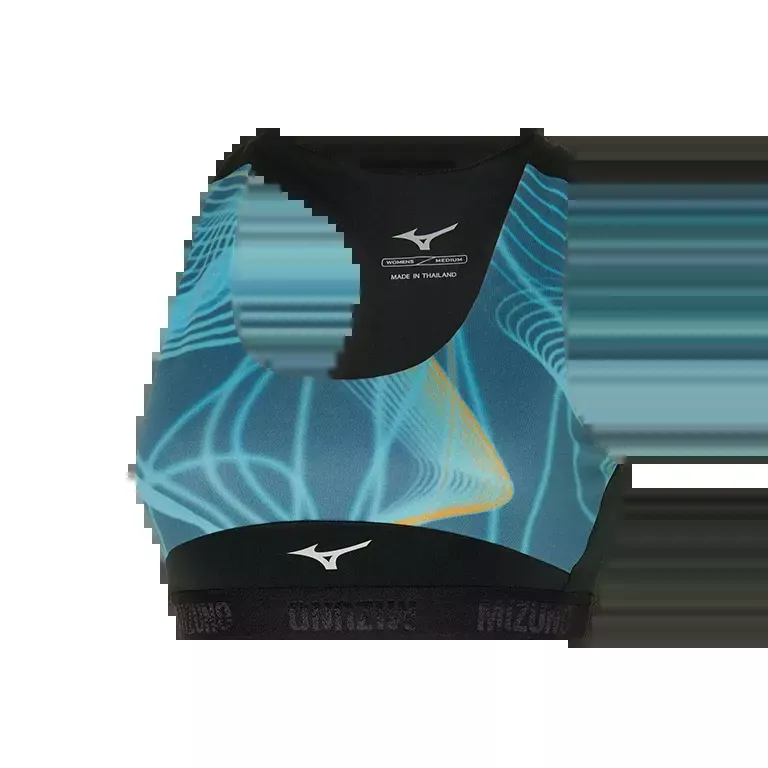 Sujetador Mizuno Alpha Graphic Azul
