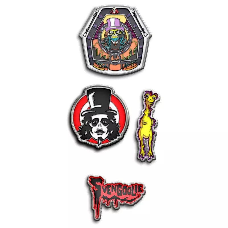 Svengoolie Limited Edition 4-Piece Enamel Pin Set