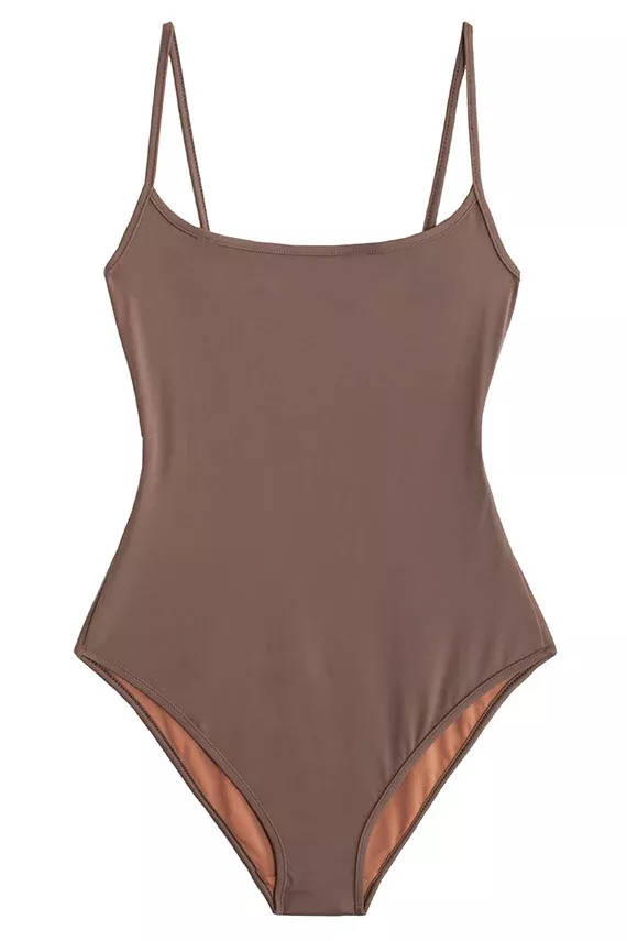Taupe Noodle One Piece