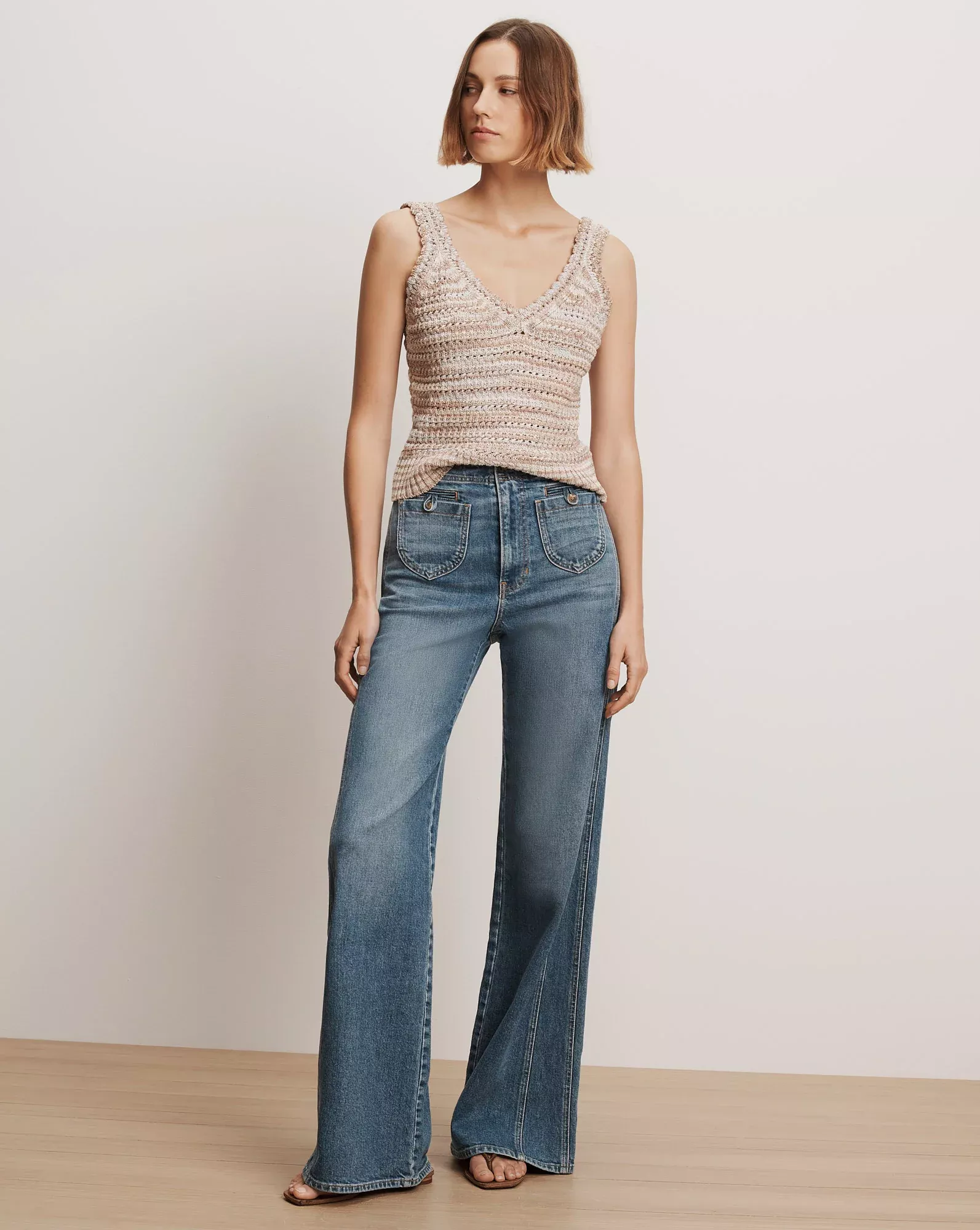 Taylor Godet Wide-Leg Jean
