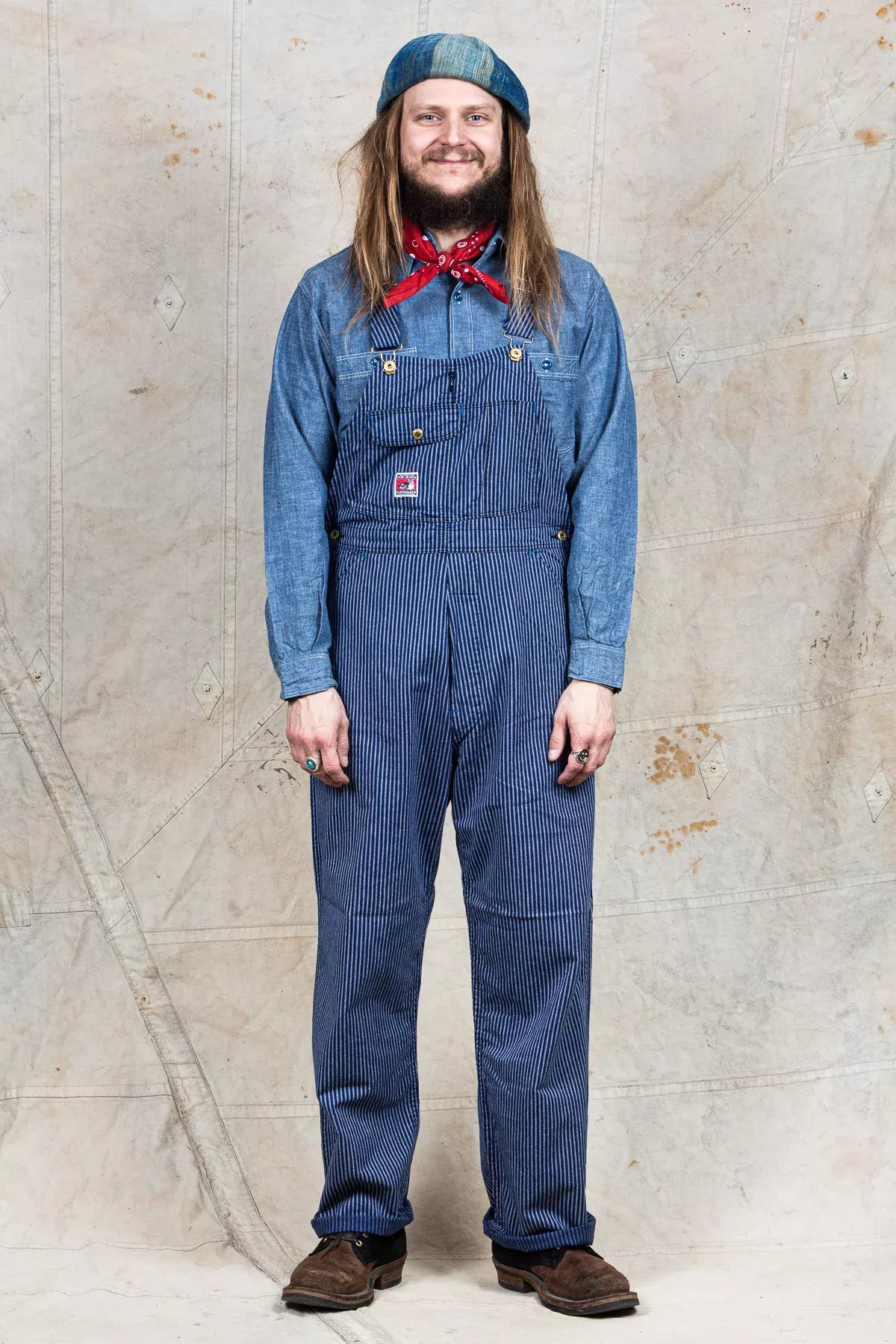 TCB Wrecking Crew Pants 8 oz Indigo Stripe