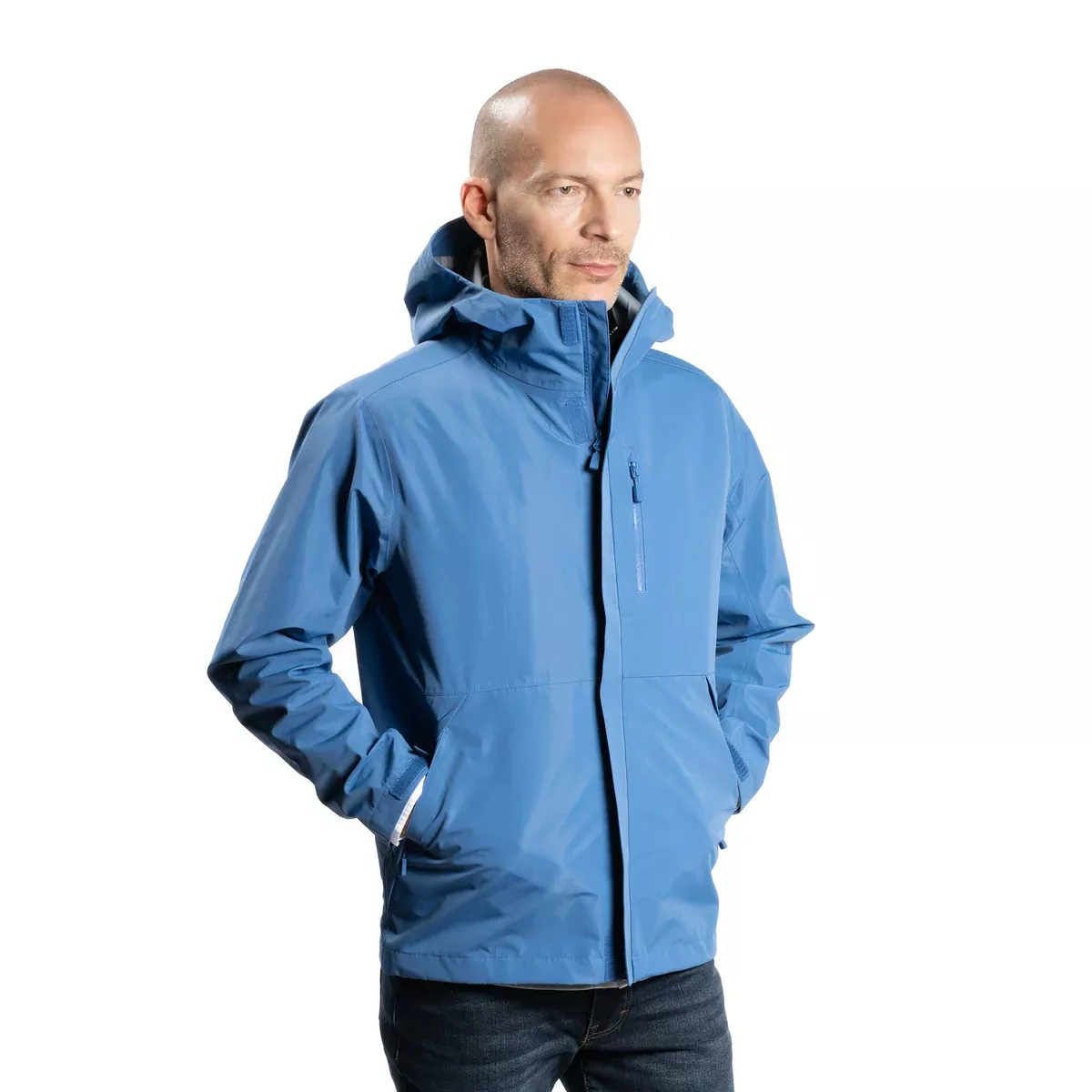 Tech Rain Jacket - Blue