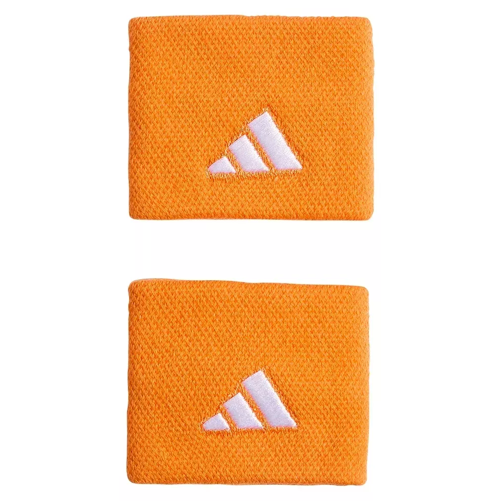 Tennis Wristbands S Pure Orange and White