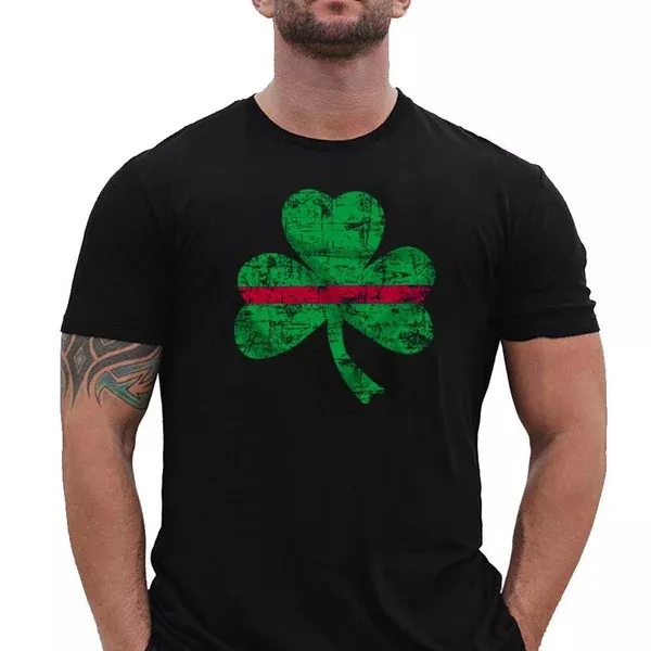Thin Red Line Shamrock T-Shirt
