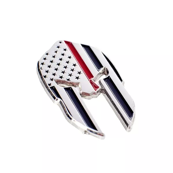 Thin Red Line Spartan Pin