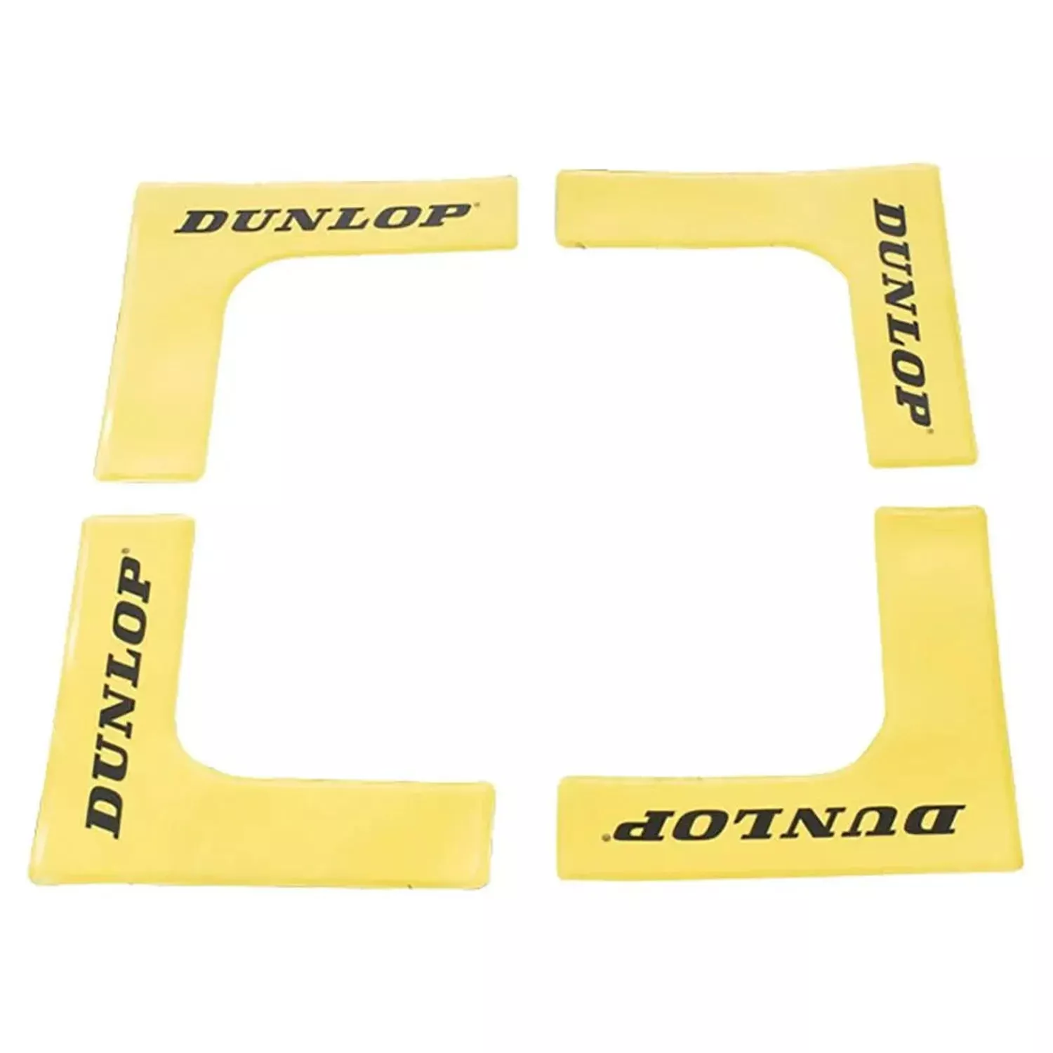 Throw Down Tennis Court Edges 4 Pack Yellow