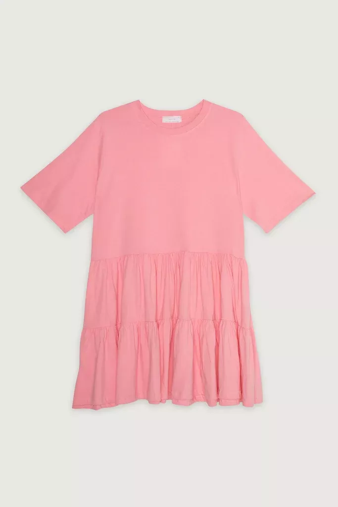 TIERED T-SHIRT DRESS
