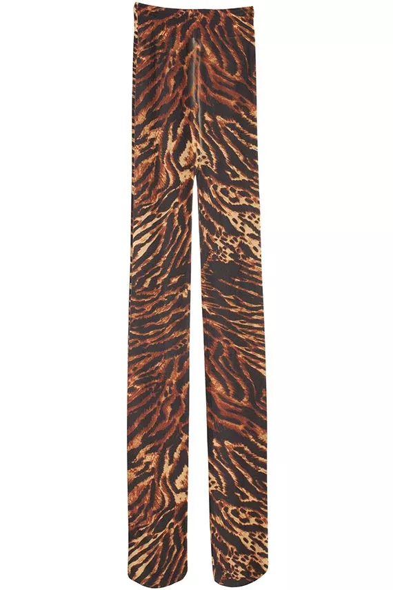 Tiger's Eye Printed Stocking
