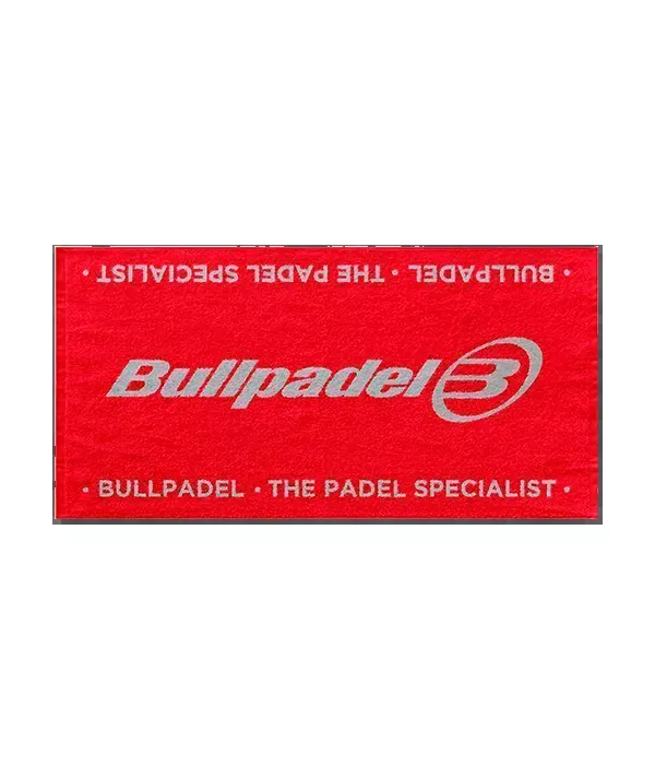 Toalla Bullpadel Rojo 2025