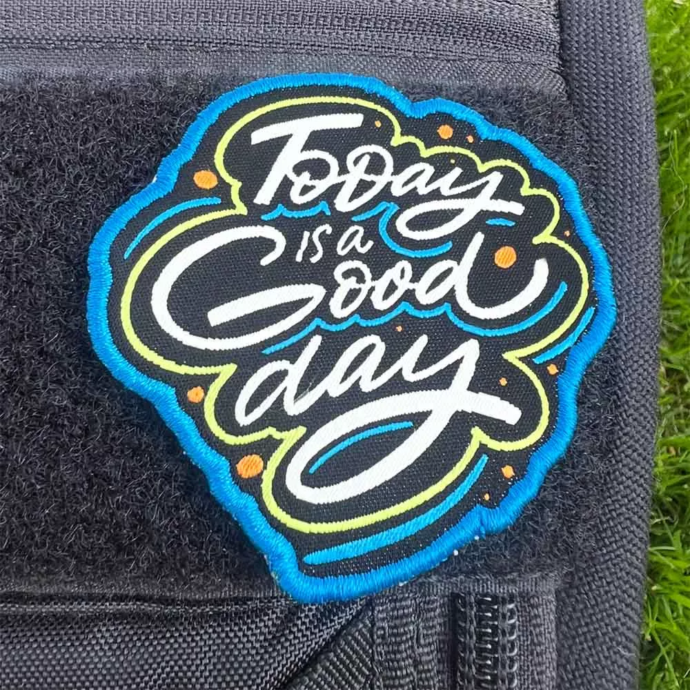 Today Is A Good Day Disc Golf Patches