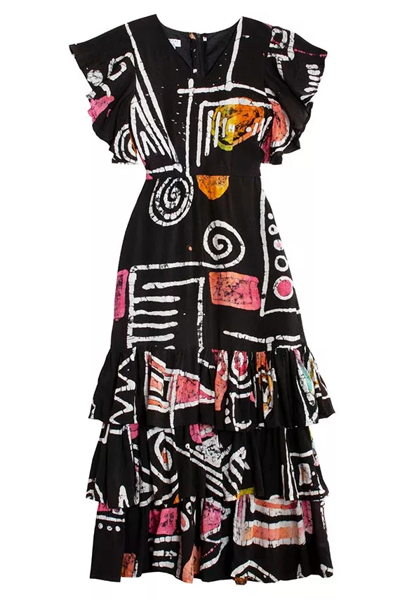 Toni Print Aina Dress