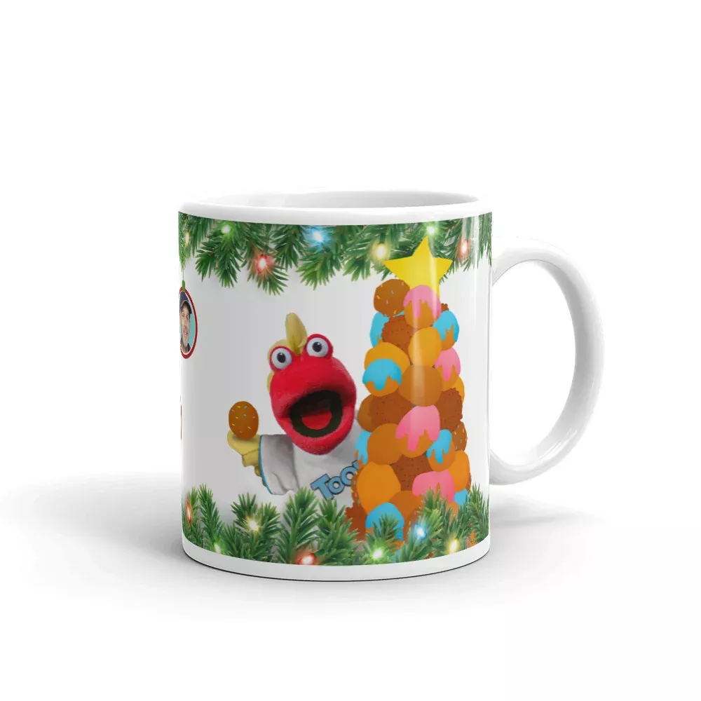 Toon In With Me Holiday Ceramic Mug