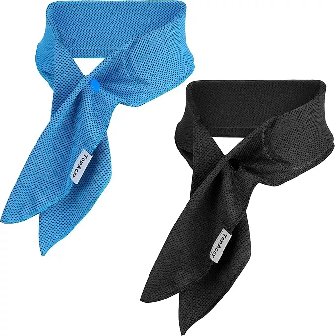 TopAcsy Cooling Neck Wraps with Gel - 2 Pack Set