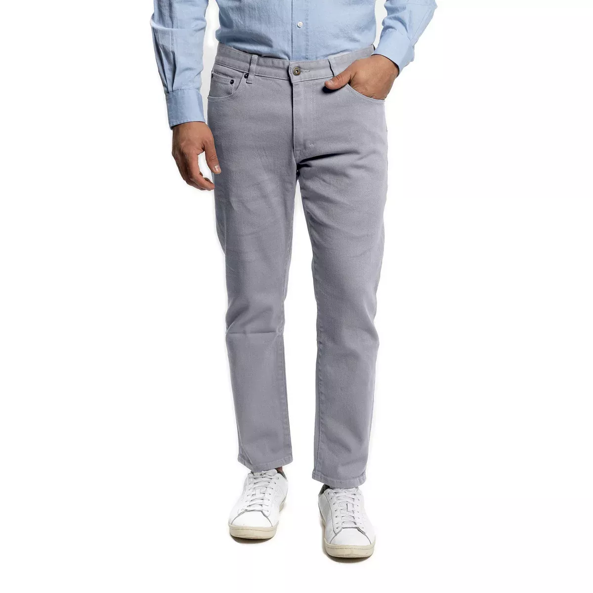 Travel Jeans Standard Fit - Light Grey
