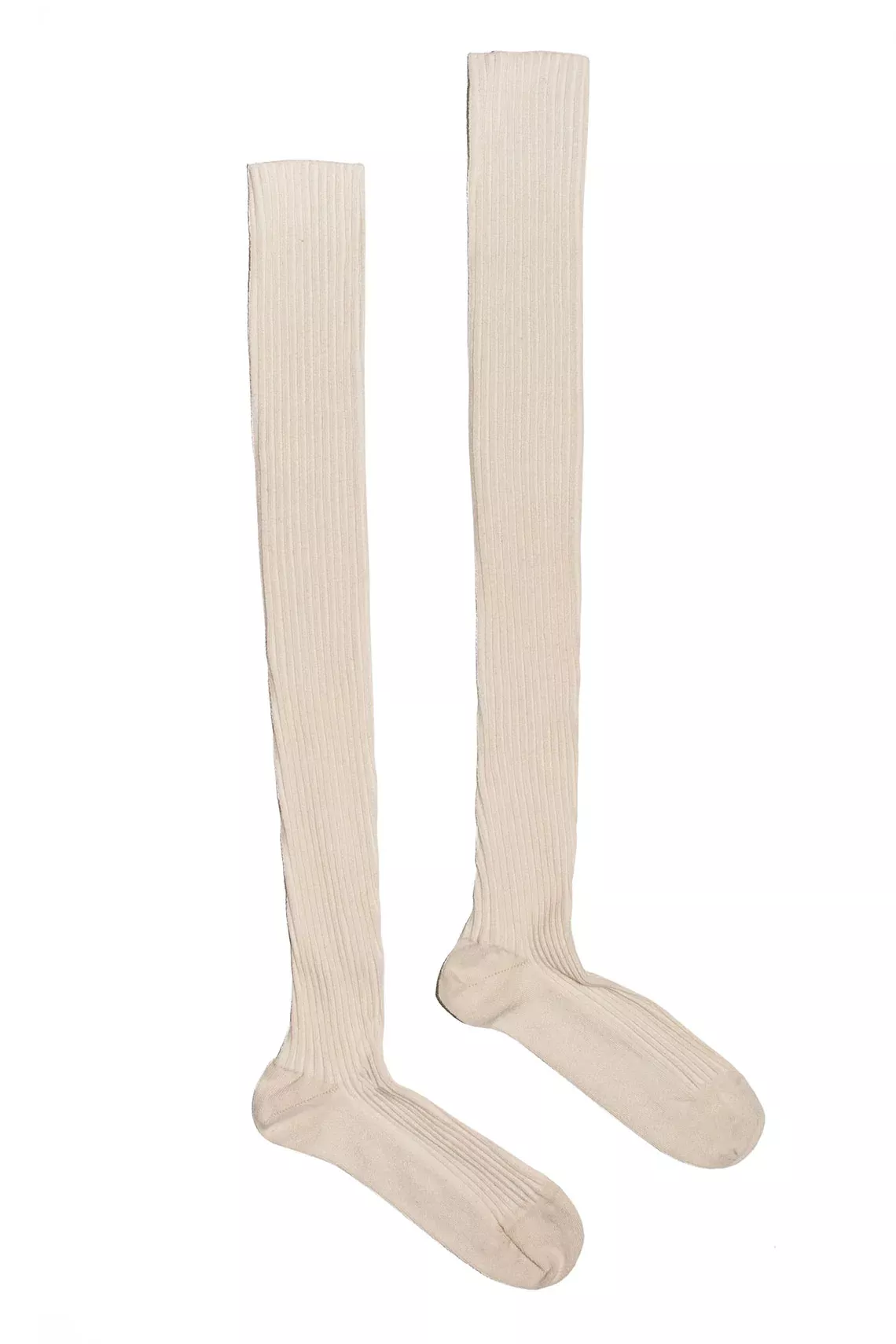 Undyed Overknee Socks