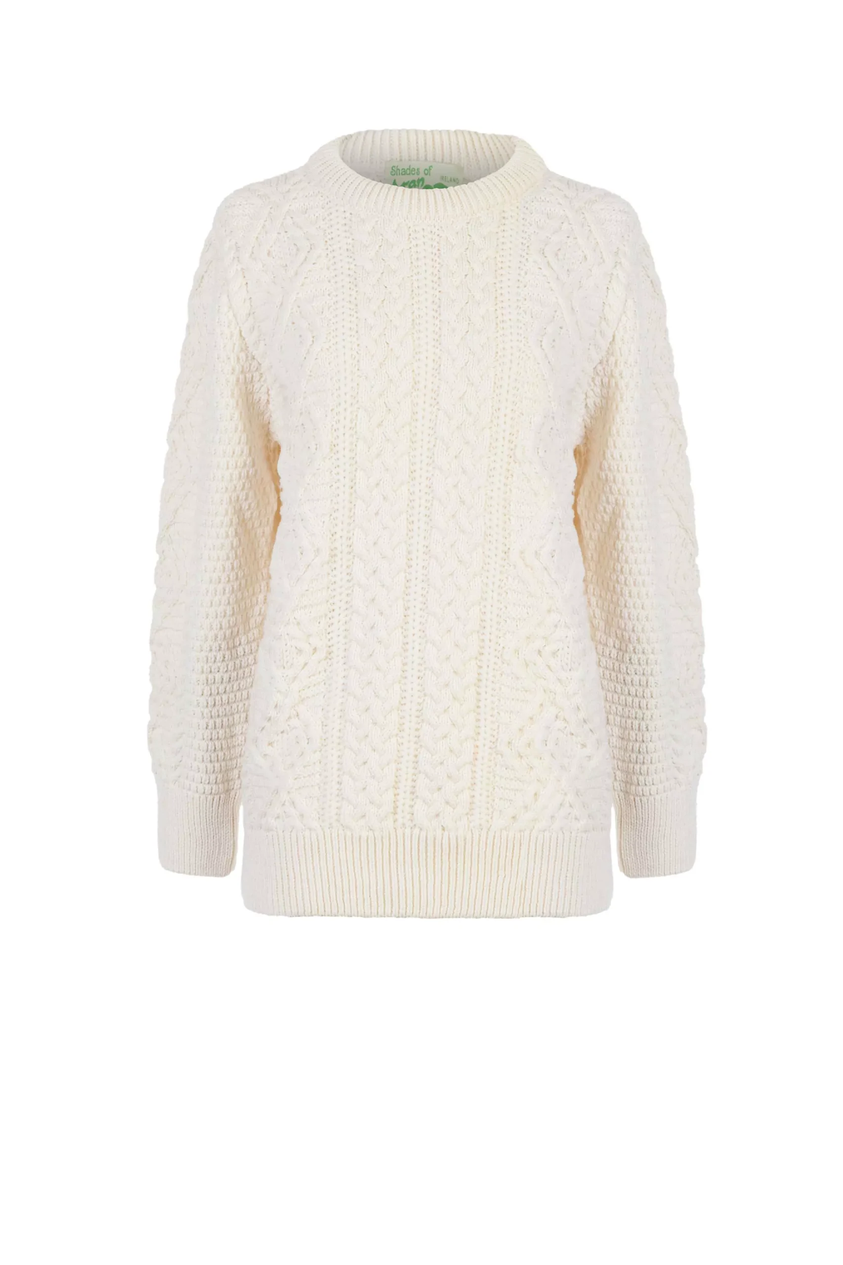 Unisex Aran Merino Wool Shades Sweater