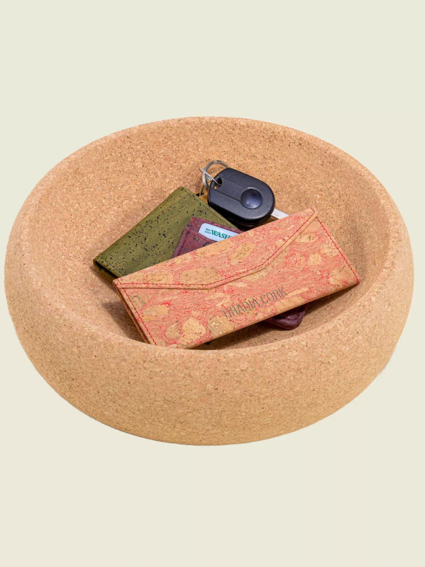 Upcycled Cork Decorative Storage Bowl