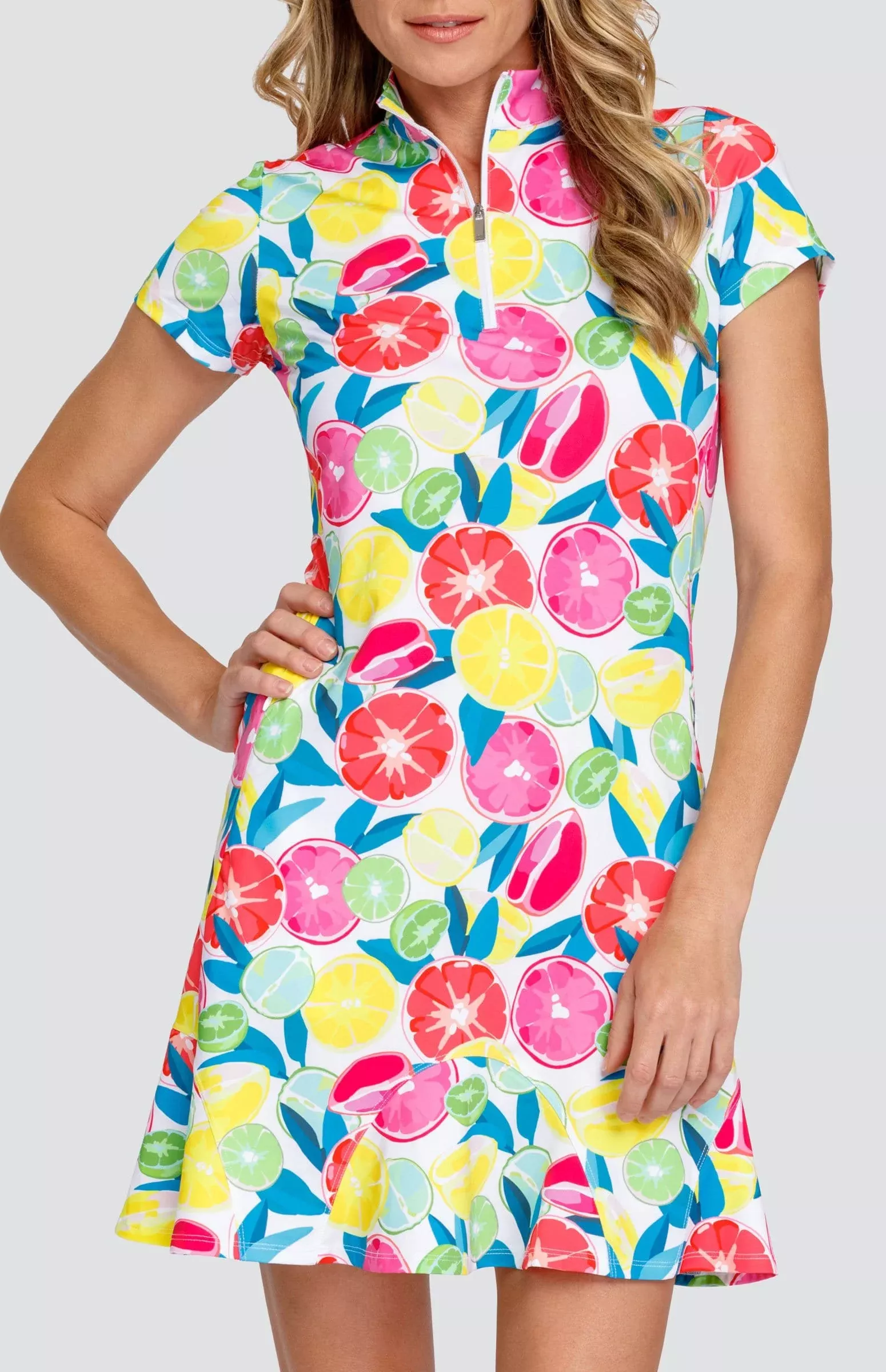 Vana Dress - Bright Citrus