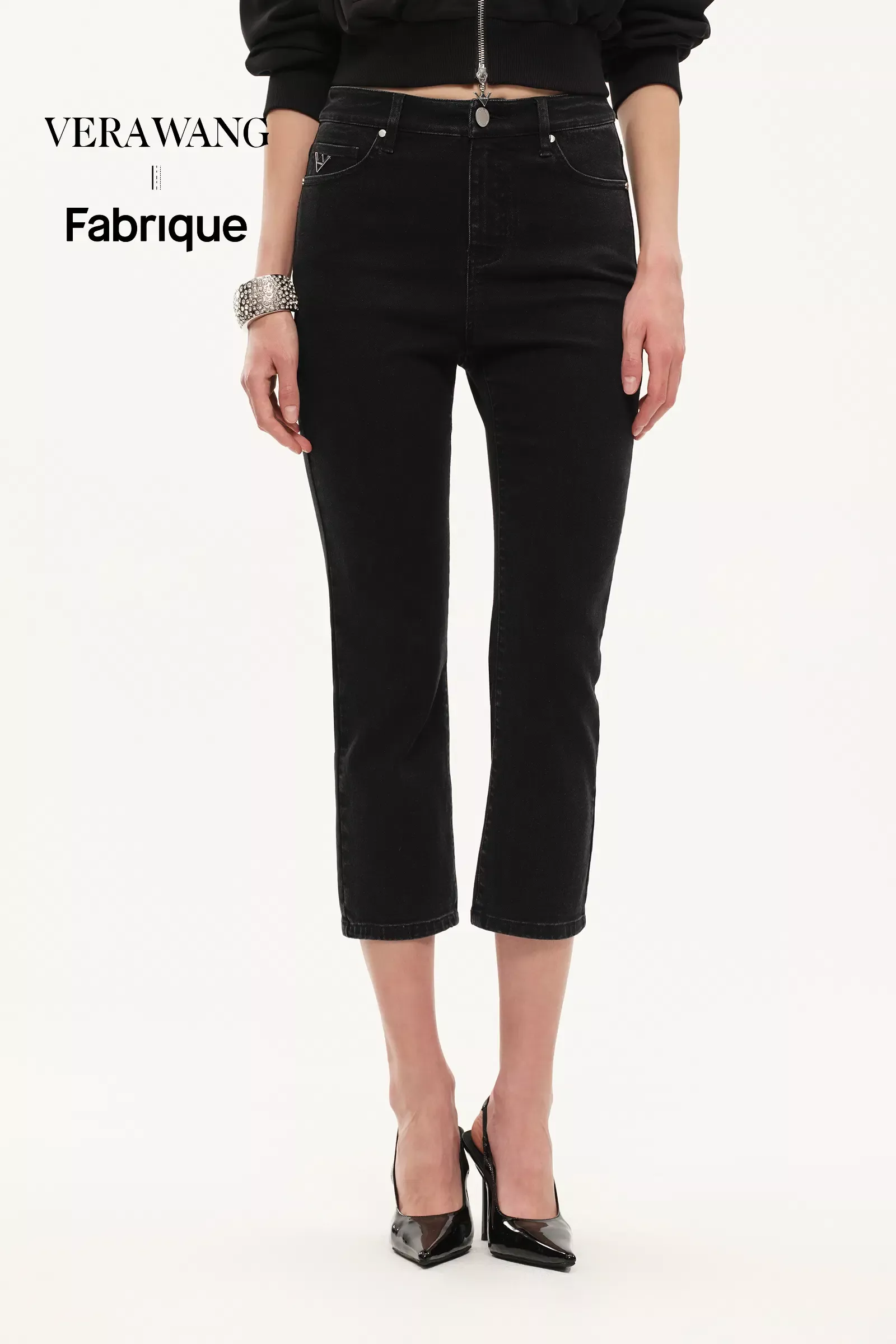 Vanguard Capri Jeans in Microelastic Denim