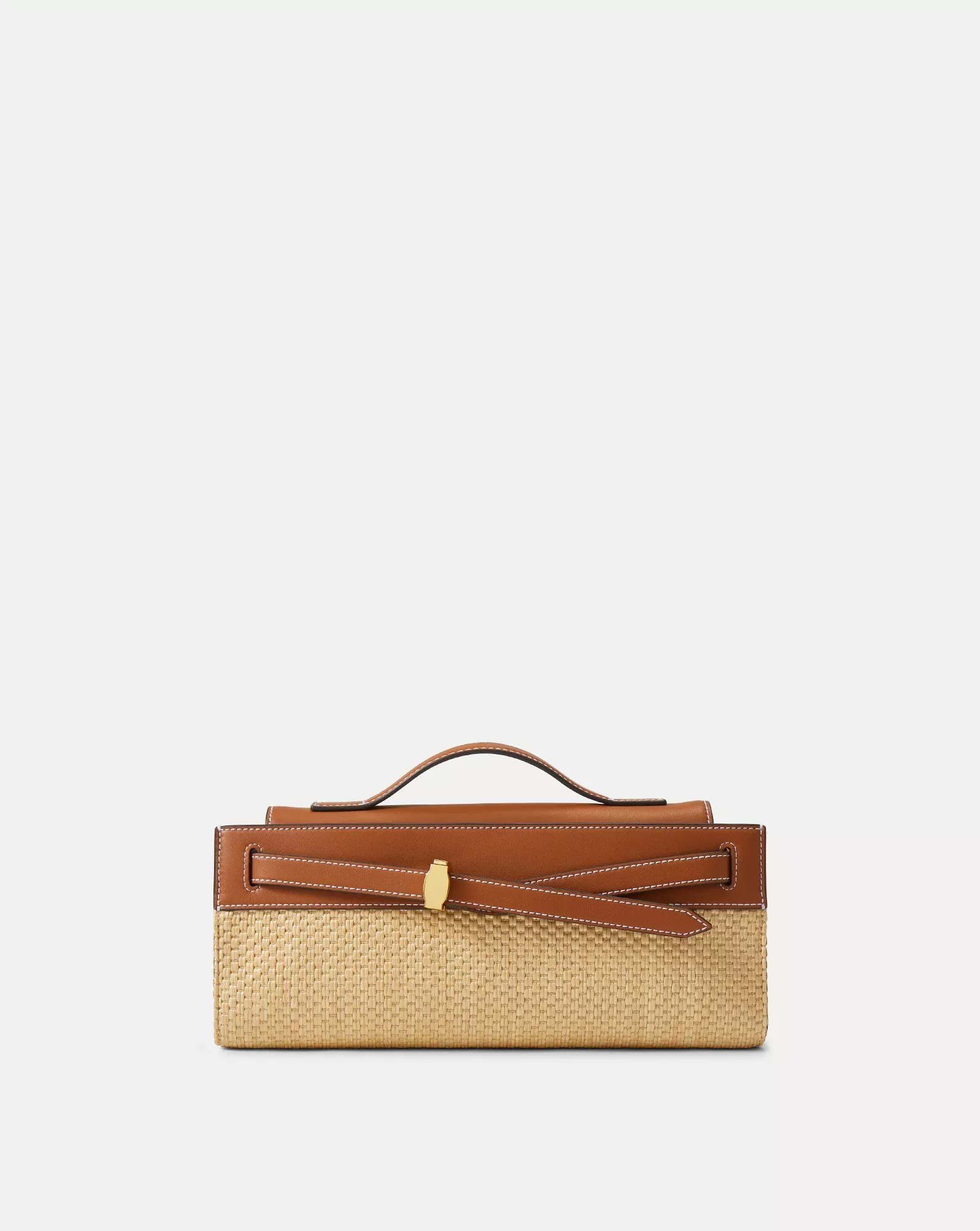Veronica Beard Raffia Dash Clutch