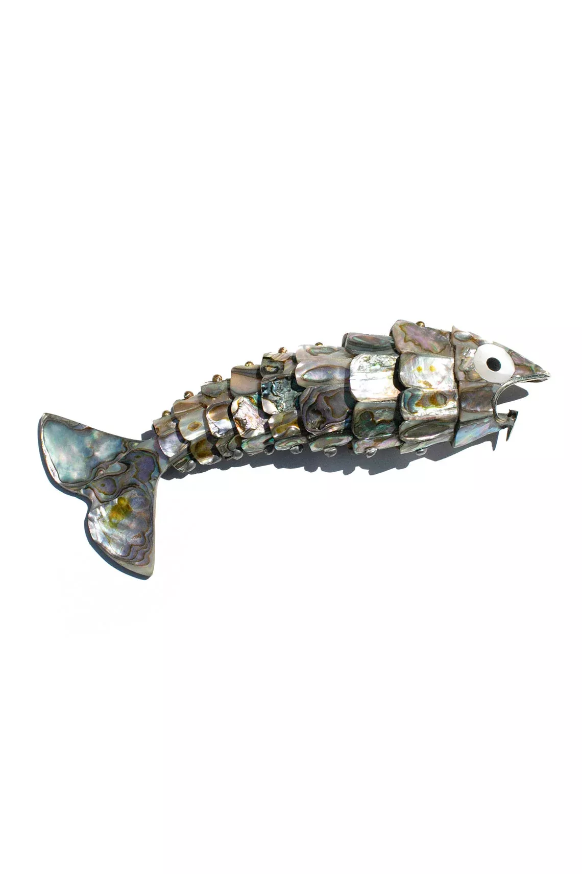 Vintage Abalone Fish Bottle Opener