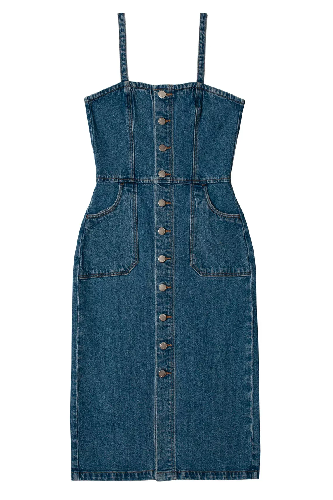 Vintage Blue Venice Dress
