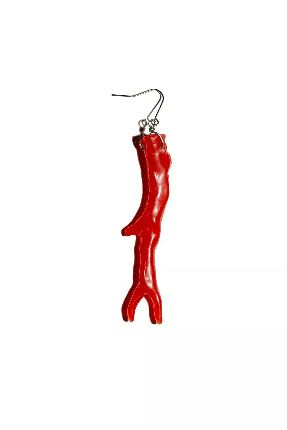 Vintage Italian Coral Earring
