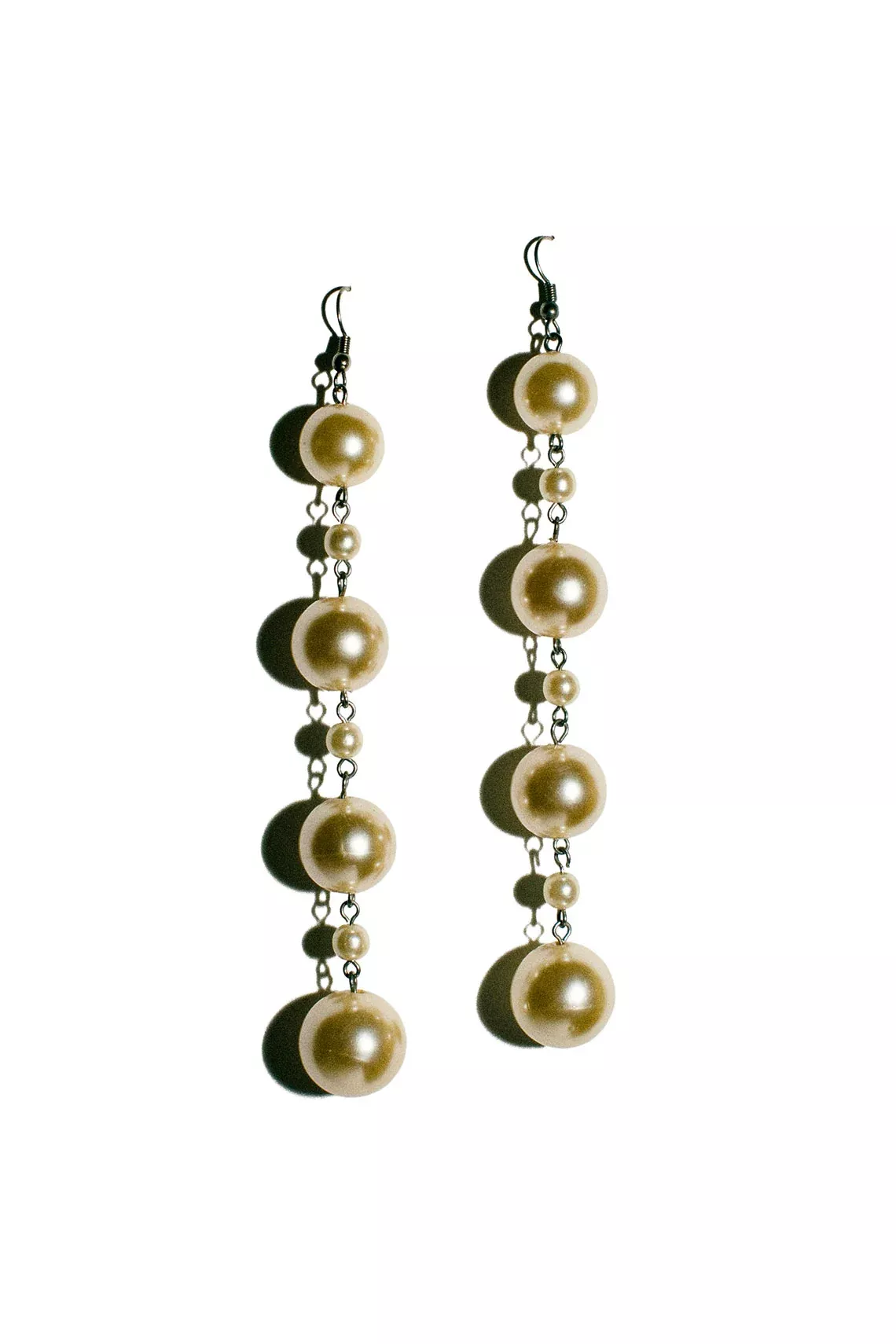 Vintage Italian Pearl Drop Earrings