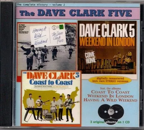 Vol. 2: Wild Weekend - London (CD) - The Dave Clark Five