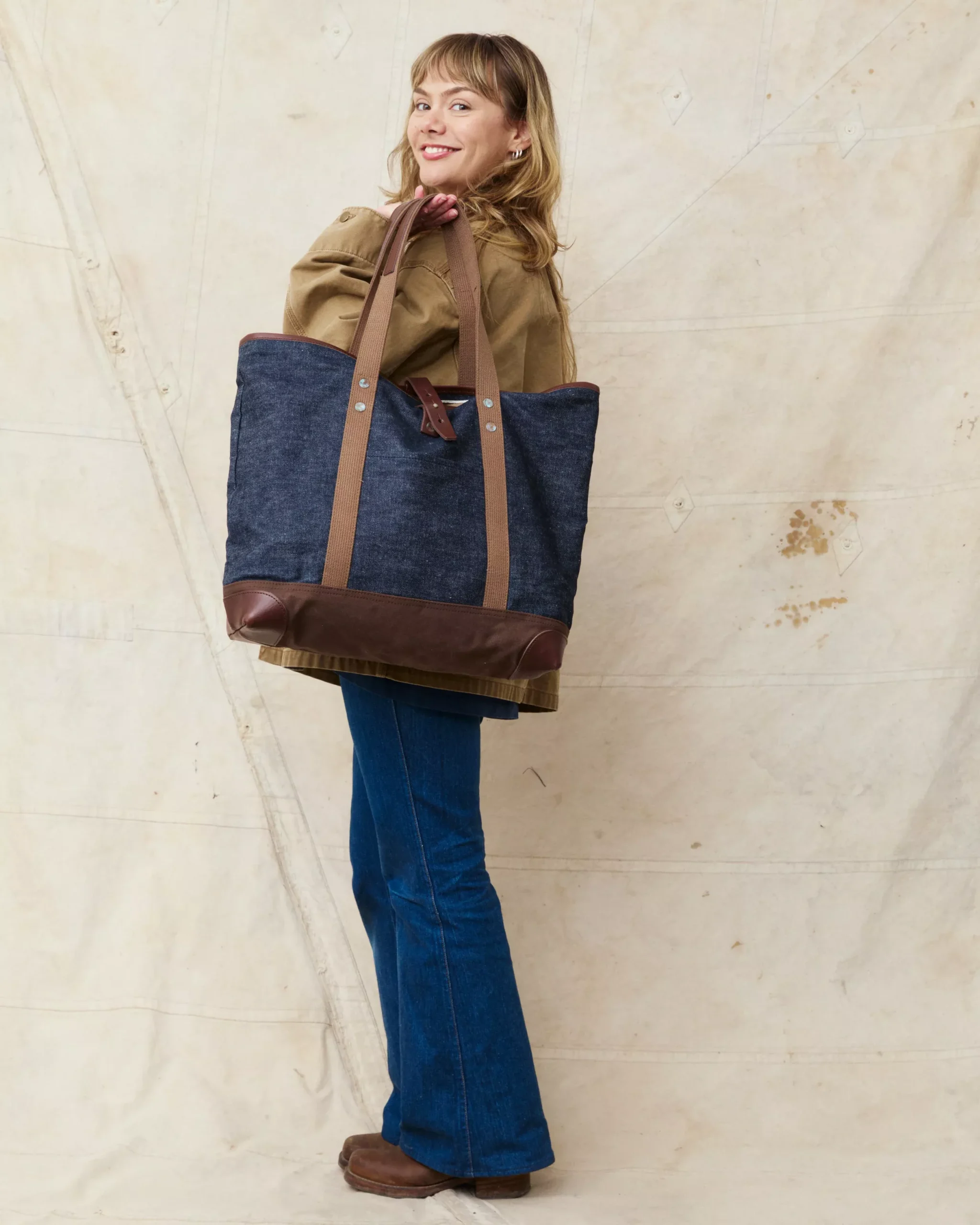 Warehouse & Co Indigo Denim 5212 Tote Bag