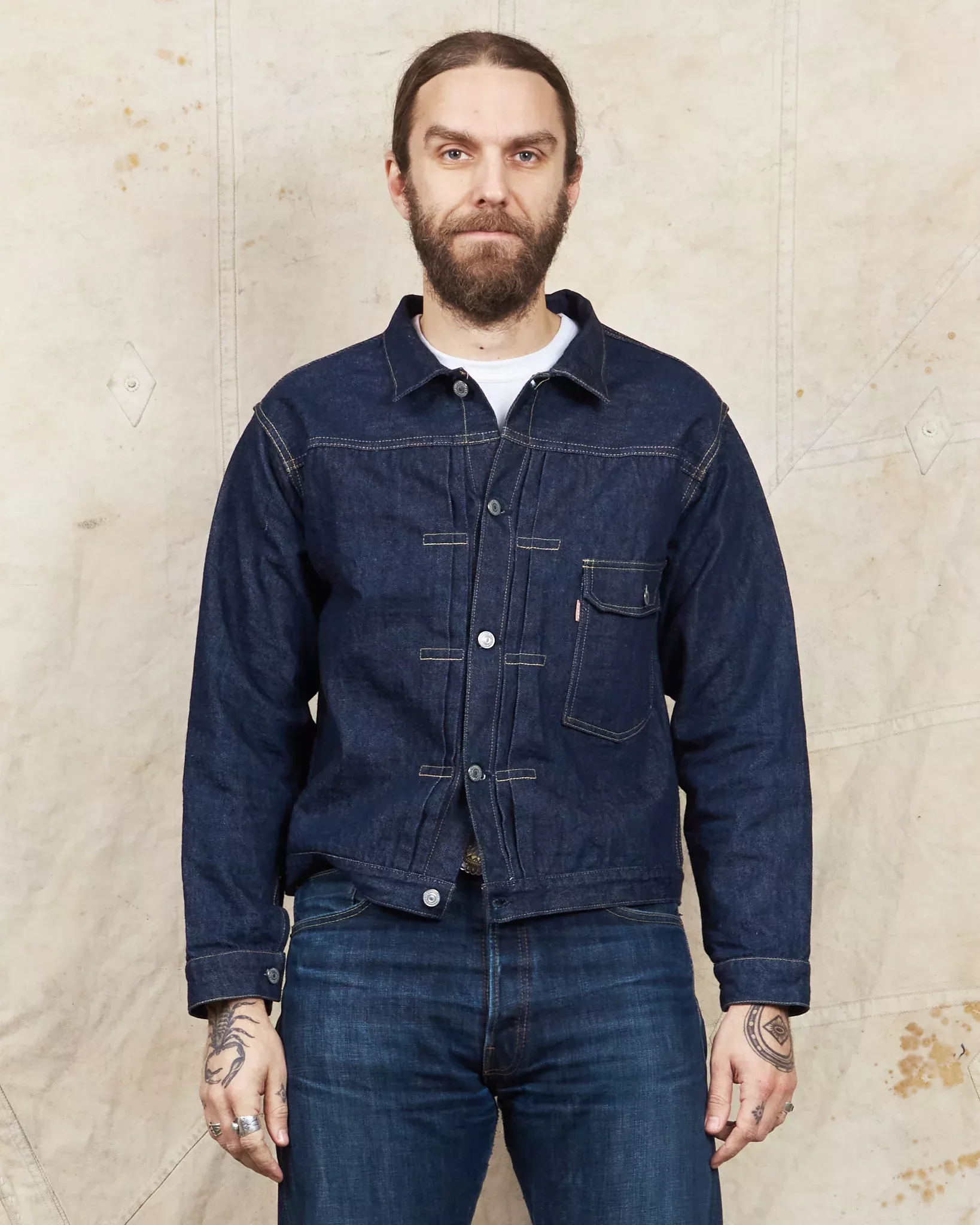 Warehouse & Co Lot 2000XX Dead Stock Blue Jacket Rinsed