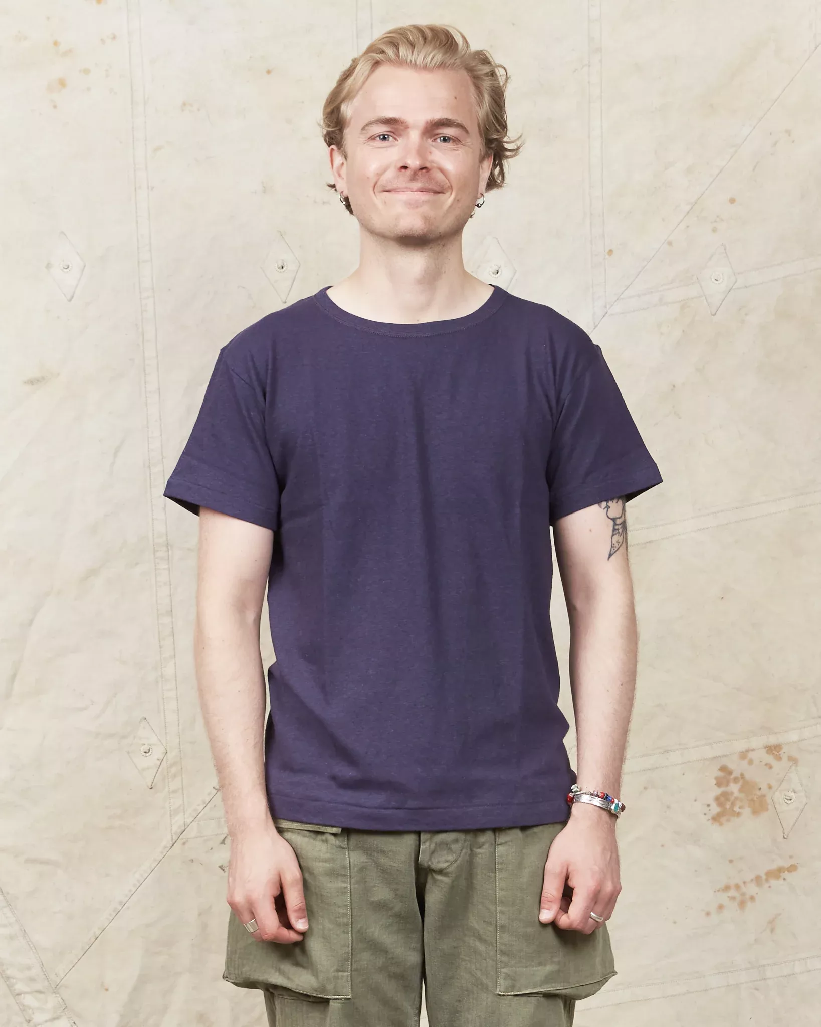 Warehouse & Co USN Skivvy T-shirt Navy