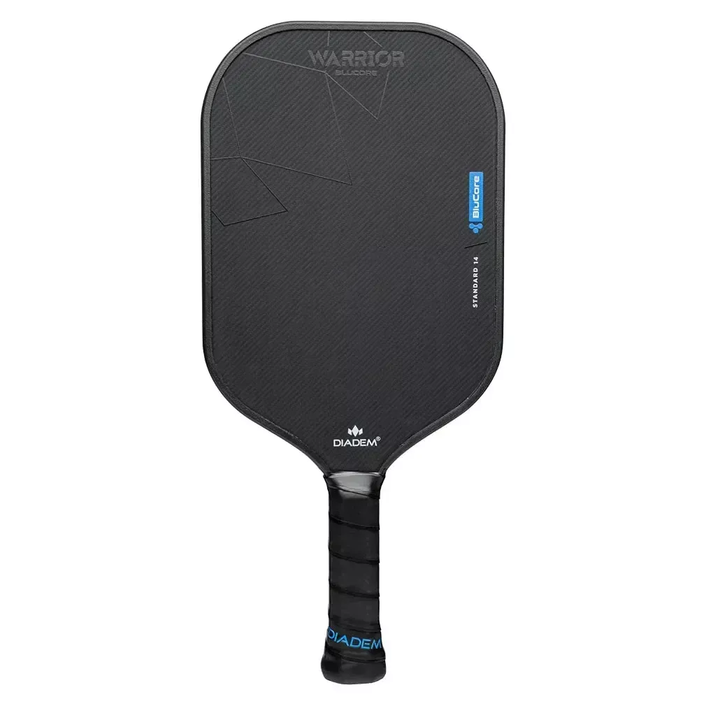 Warrior BluCore v3 Standard 14mm Pickleball Paddle Black