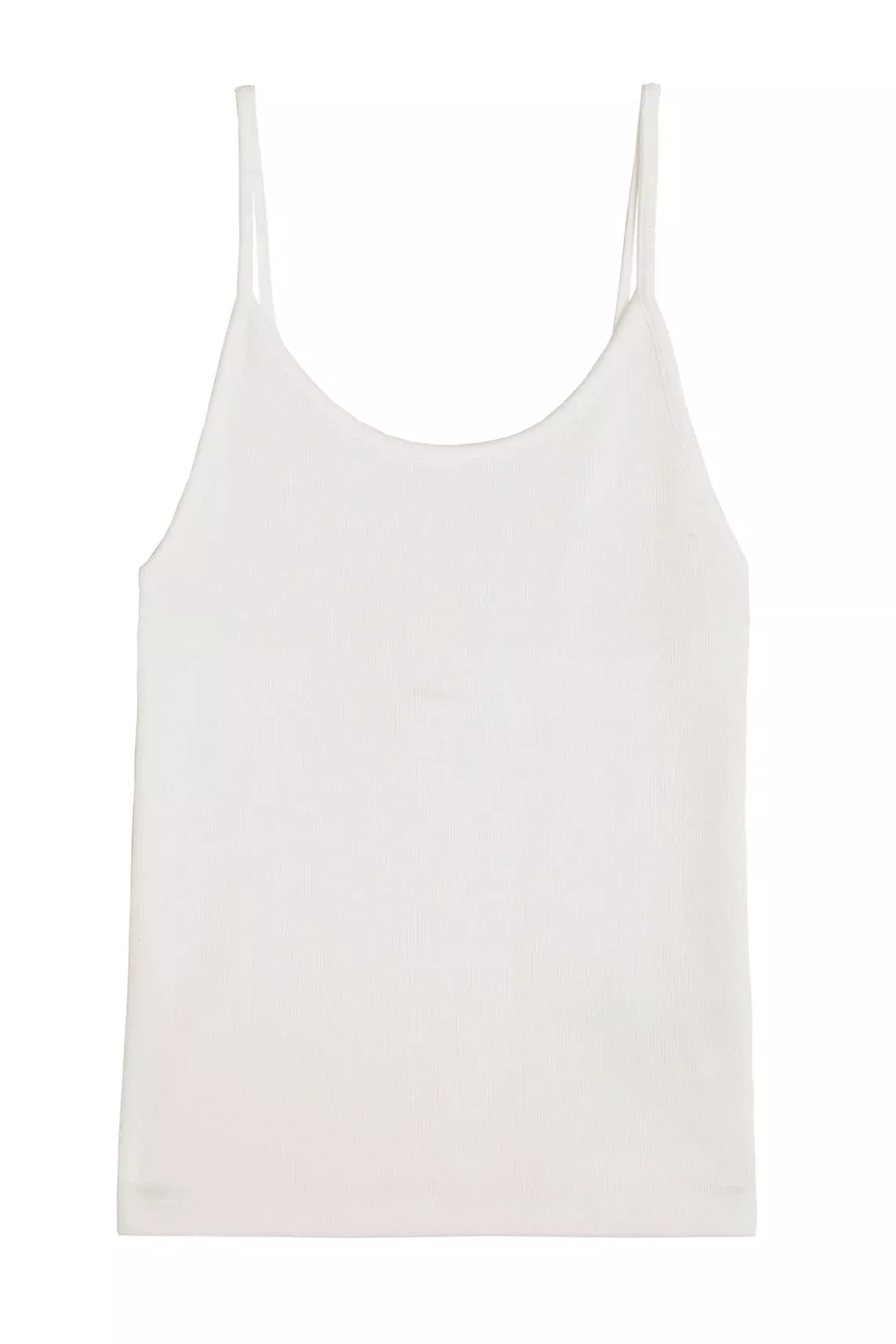 White Ballet Rib Camisole
