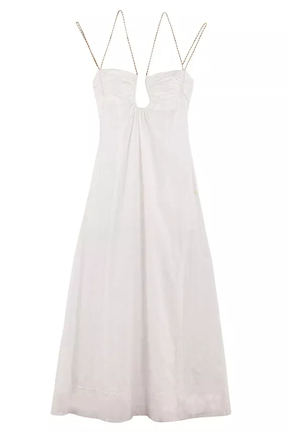 White Elia Dress