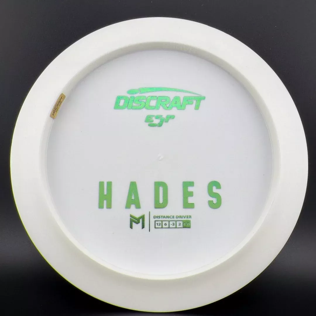White ESP Hades - Bottom Stamp Dyer's Delight - Paul McBeth
