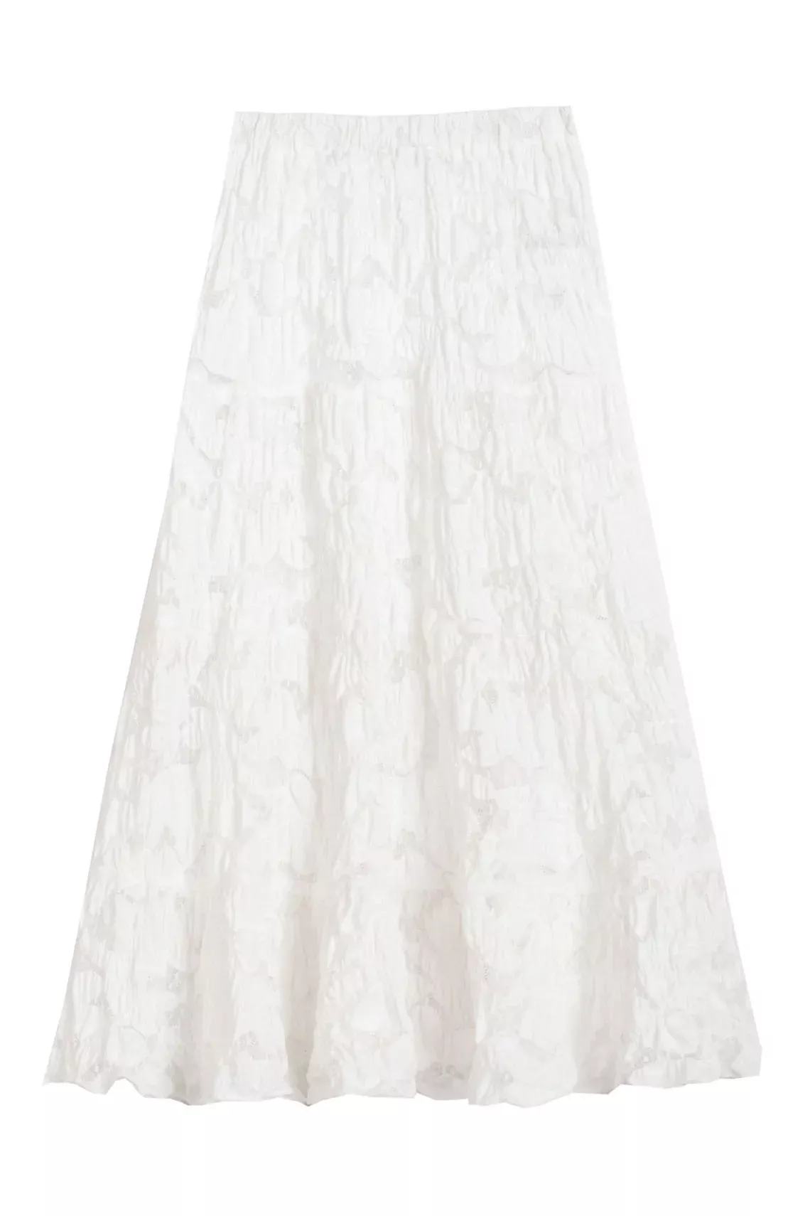 White Lace Keren Skirt