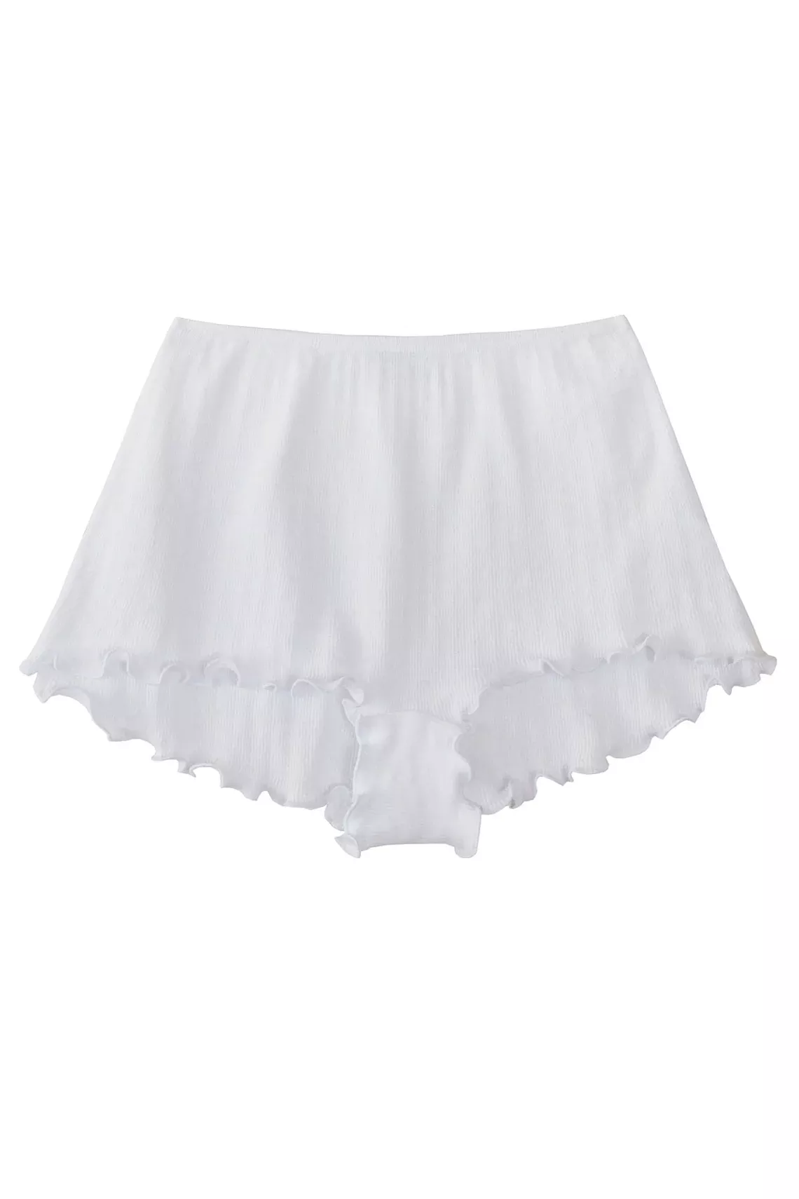 White Pointelle Kiyomi Short