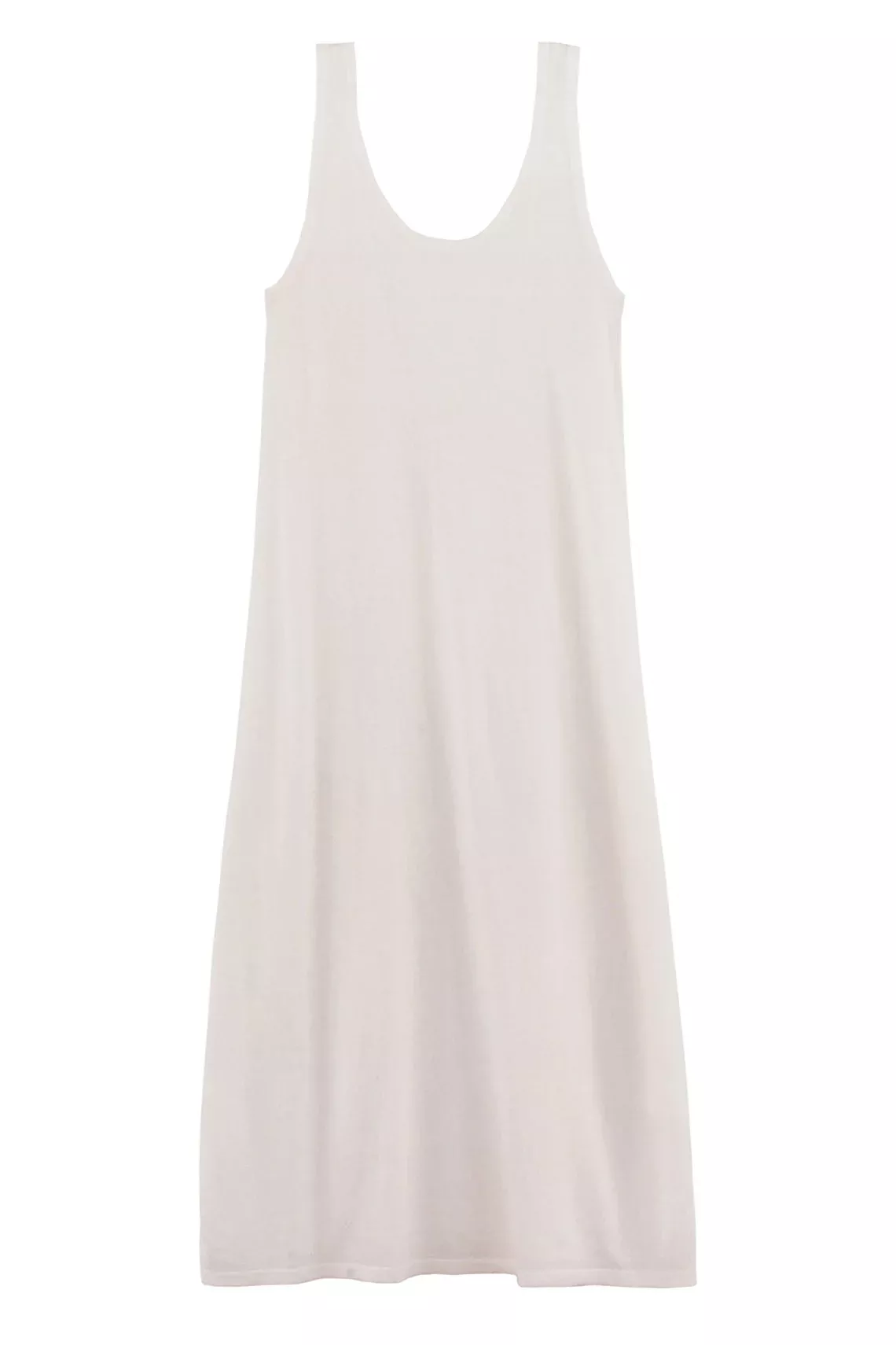 White U Tank Dress