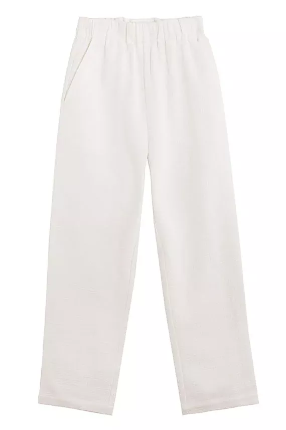 White Wendell Trouser