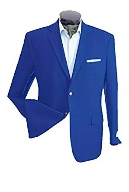 "Wholesale Mens Jackets - Wholesale Blazer - "RoyalTwo ButtonBlazer