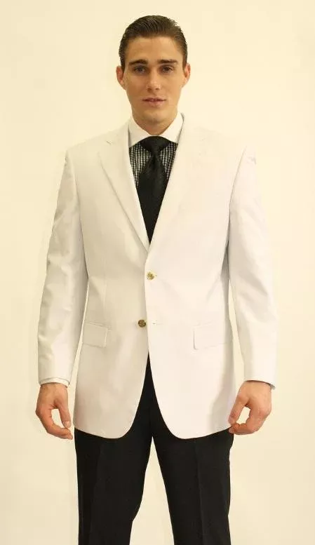 "Wholesale Mens Jackets - Wholesale Blazer - "WhiteBlazer