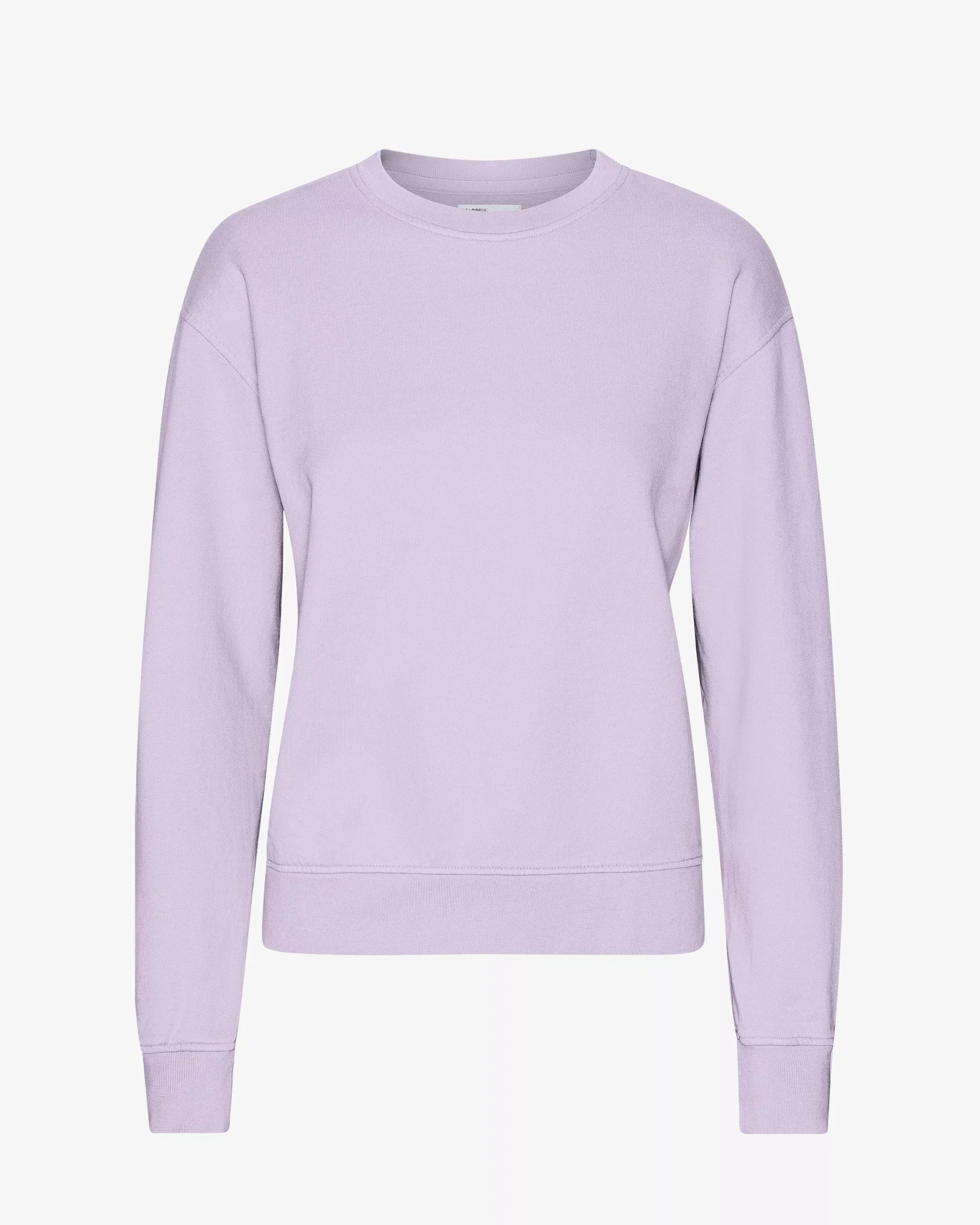 Women Classic Organic Crew - Soft Lavender