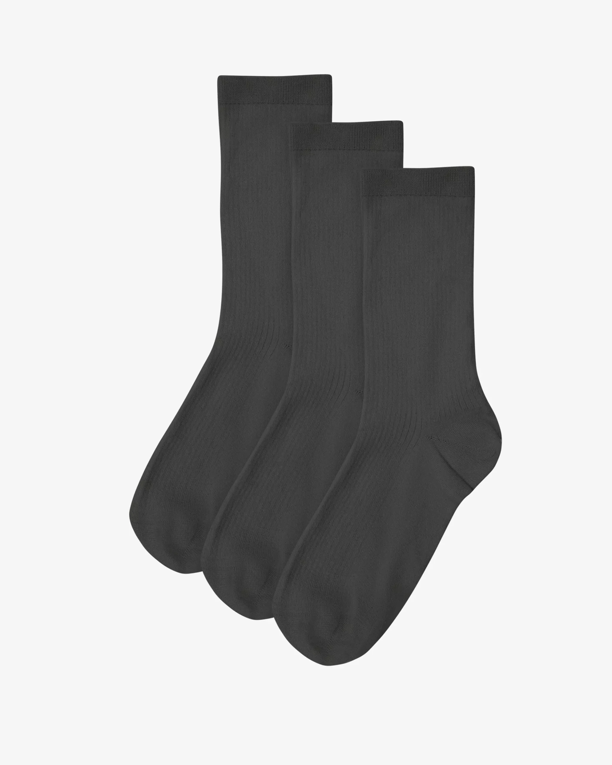 Women Classic Organic Sock - Lava Grey (3-Pack)