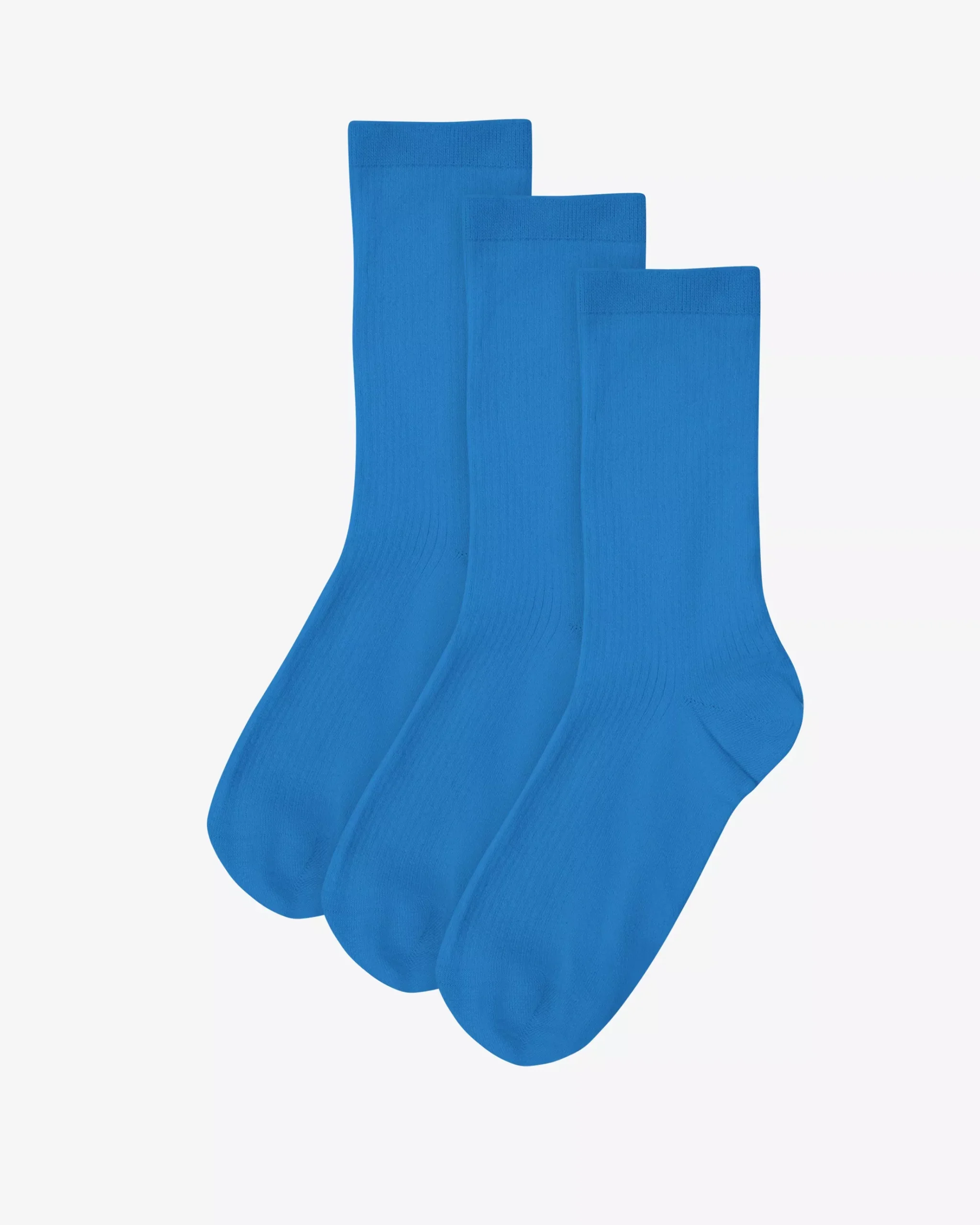 Women Classic Organic Sock - Pacific Blue (3-Pack)