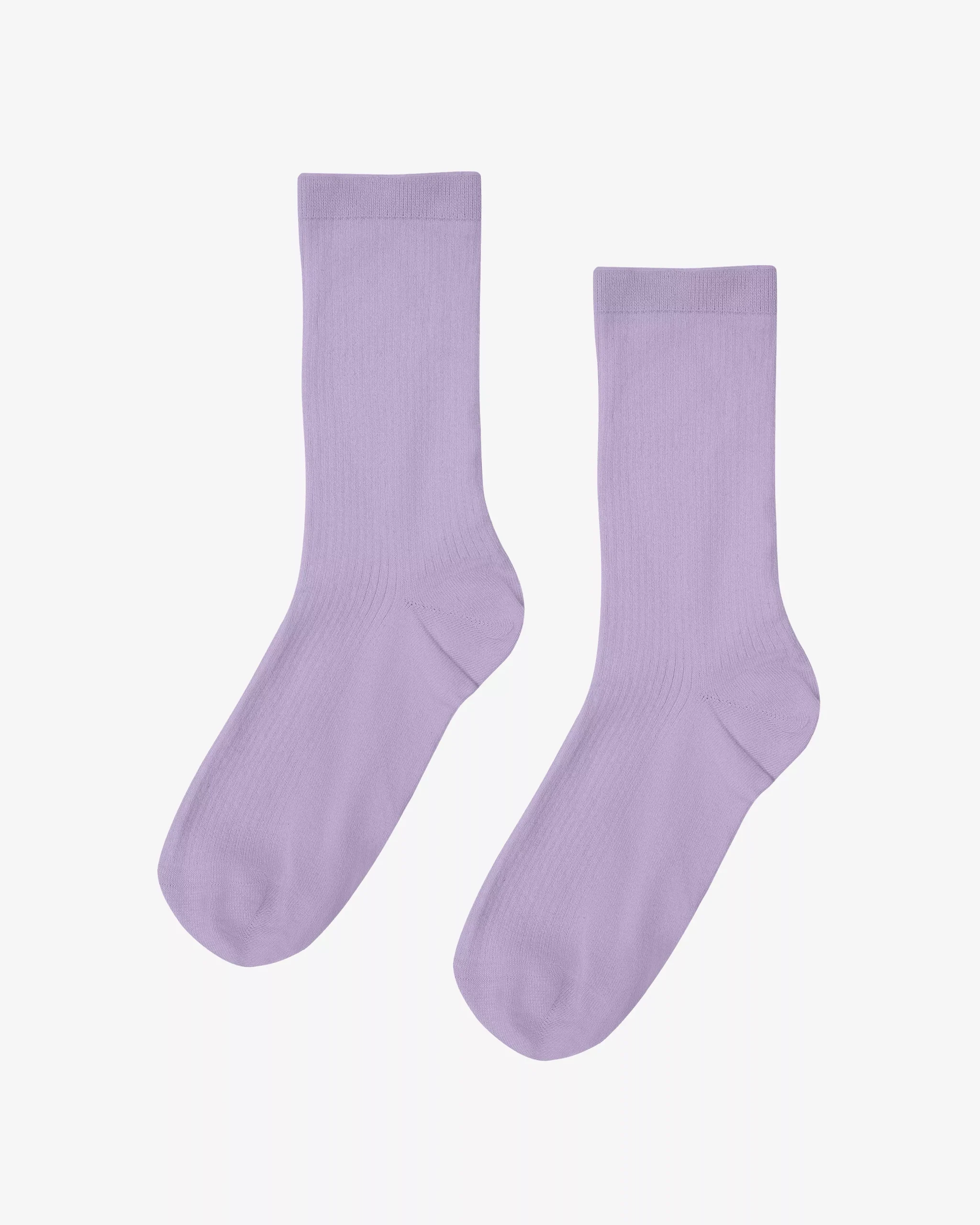 Women Classic Organic Sock - Soft Lavender
